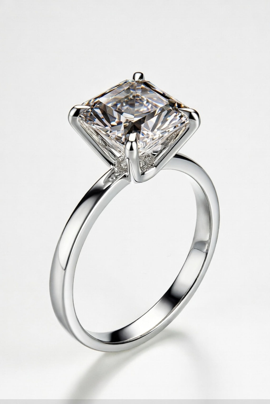 Eternal Brilliance Platinum Solitaire Ring